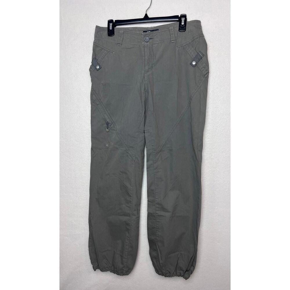 Eddie Bauer Sport Women's Gray Jogger Pants Size 8 Hiking Outdoors